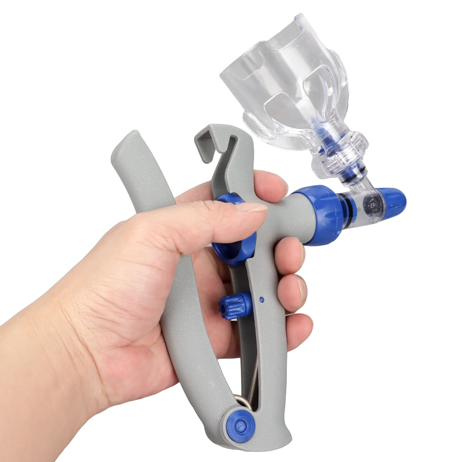5ml Vterinary Syringe Adjustable Continuous Livestock Injector For Animal Disposable Plastic Needle