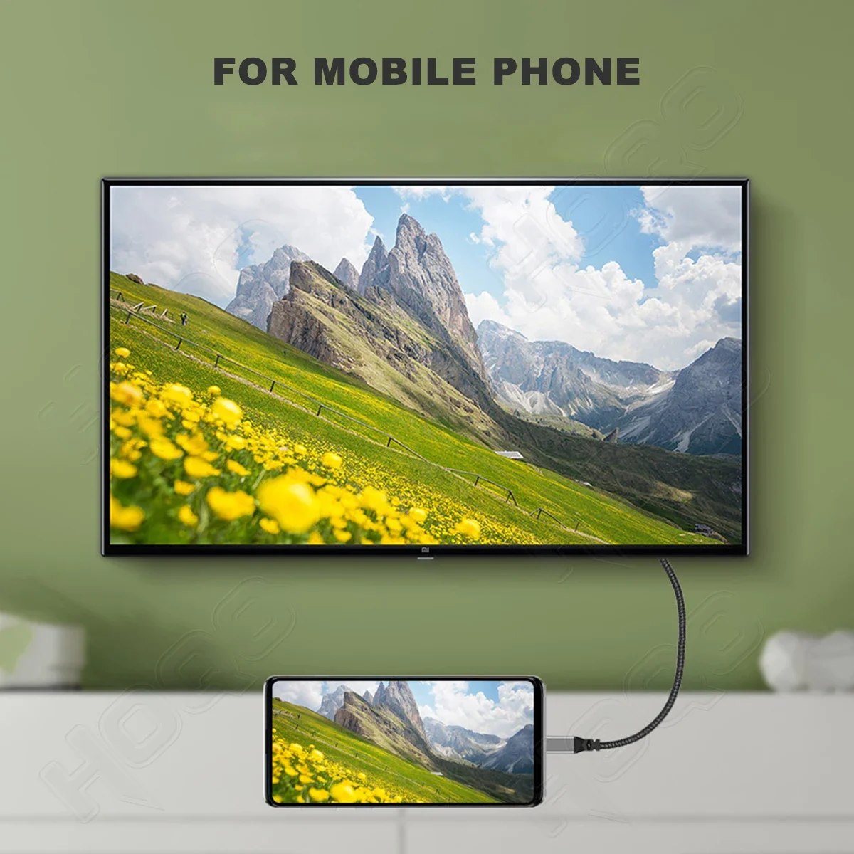 나일론 브레이드 HD 4K@60HZ V1.4 TPU HD 1080P 호환 마이크로 미니 HDMI-태블릿 PC TV 카메라 HDTV용 HDMI 확장 남성 케이블