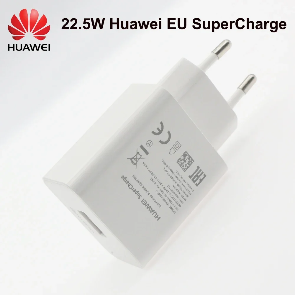 Original Huawei EU Supercharge Mate 9 10 20 P10 Plus P20 Pro Honor 20 V20 Fast Super Charger 4.5V5A Type-C USB 3.0 Type C Cable