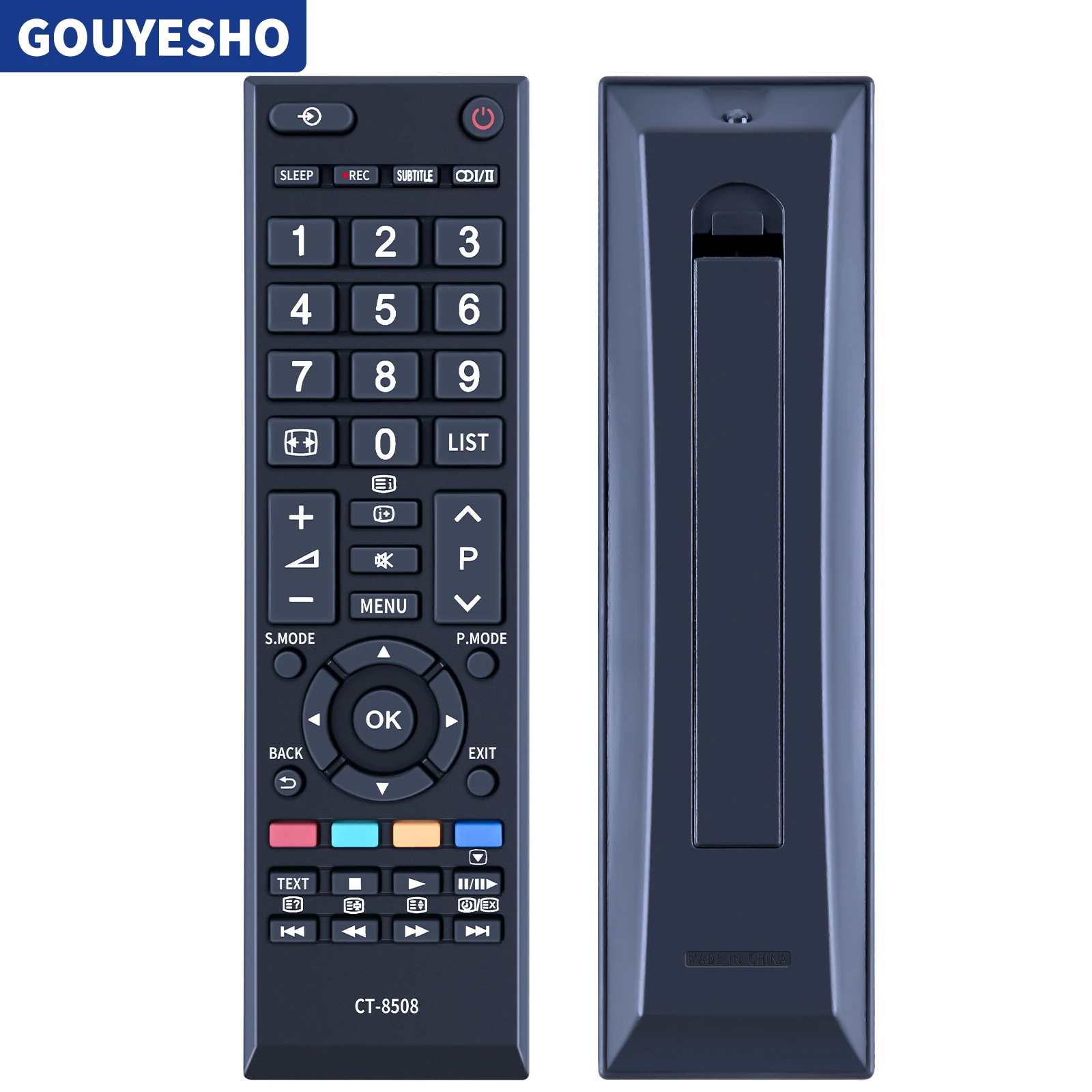 

New CT-8508 Remote Control For Toshiba 32S2509 32S2500 32S1640 32S1600 40S1650 32S2550 CT-32F2 24S1650 26S2640 LCD LED HDTV TV