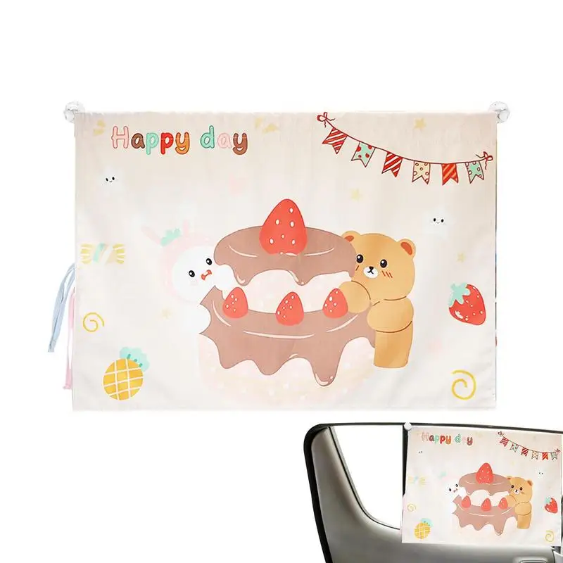 

Car Window Sun Shades Covers Side Window Sun Shade For Baby UV Blocking Side Window Curtains For Baby Car Window Sun Shades