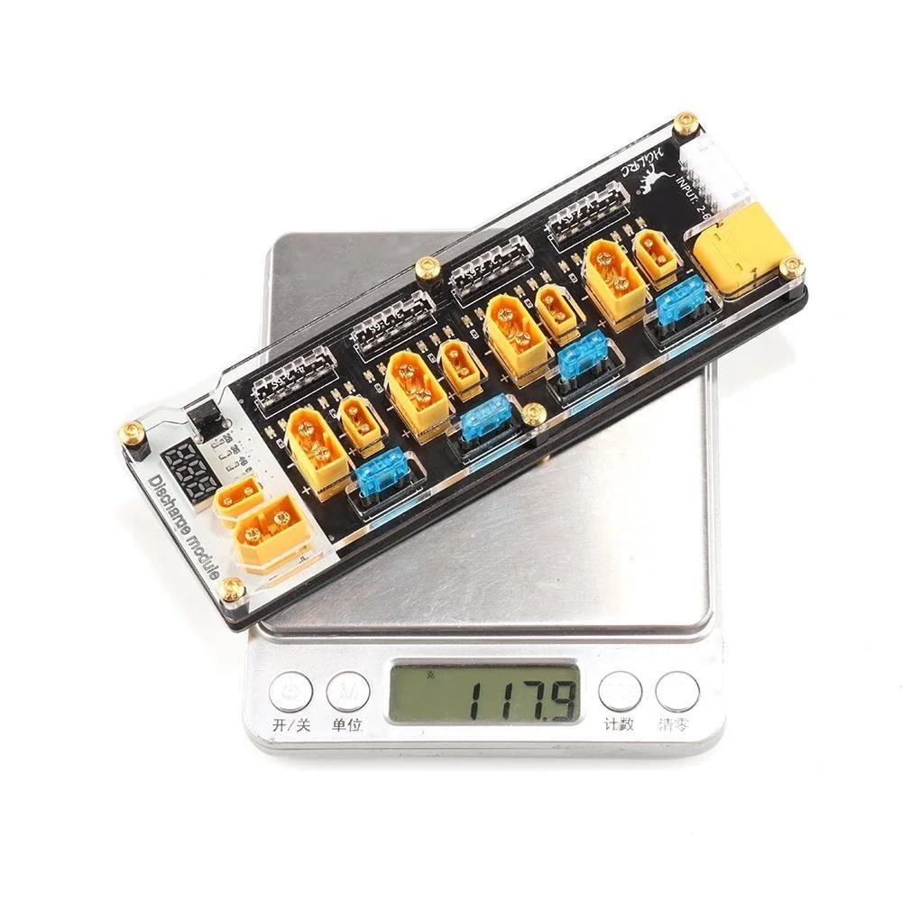 HGLRC Thor PRO LIPO Battery Balance Charger Board 40A XT60 XT30 2-6S Discharger for IMAX B6 ISDT Q6 Nano HOTA D6 Pro P6