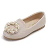 Girls Leather Wedding Shoe Fashion Children Soft Flats Sequins Kids Casual Shoe 1