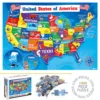 1000pcs United States of America Jigsaw Puzzles for Adults Home Decor Games Family Fun Floor Puzzles Educational Toys for Kids 1