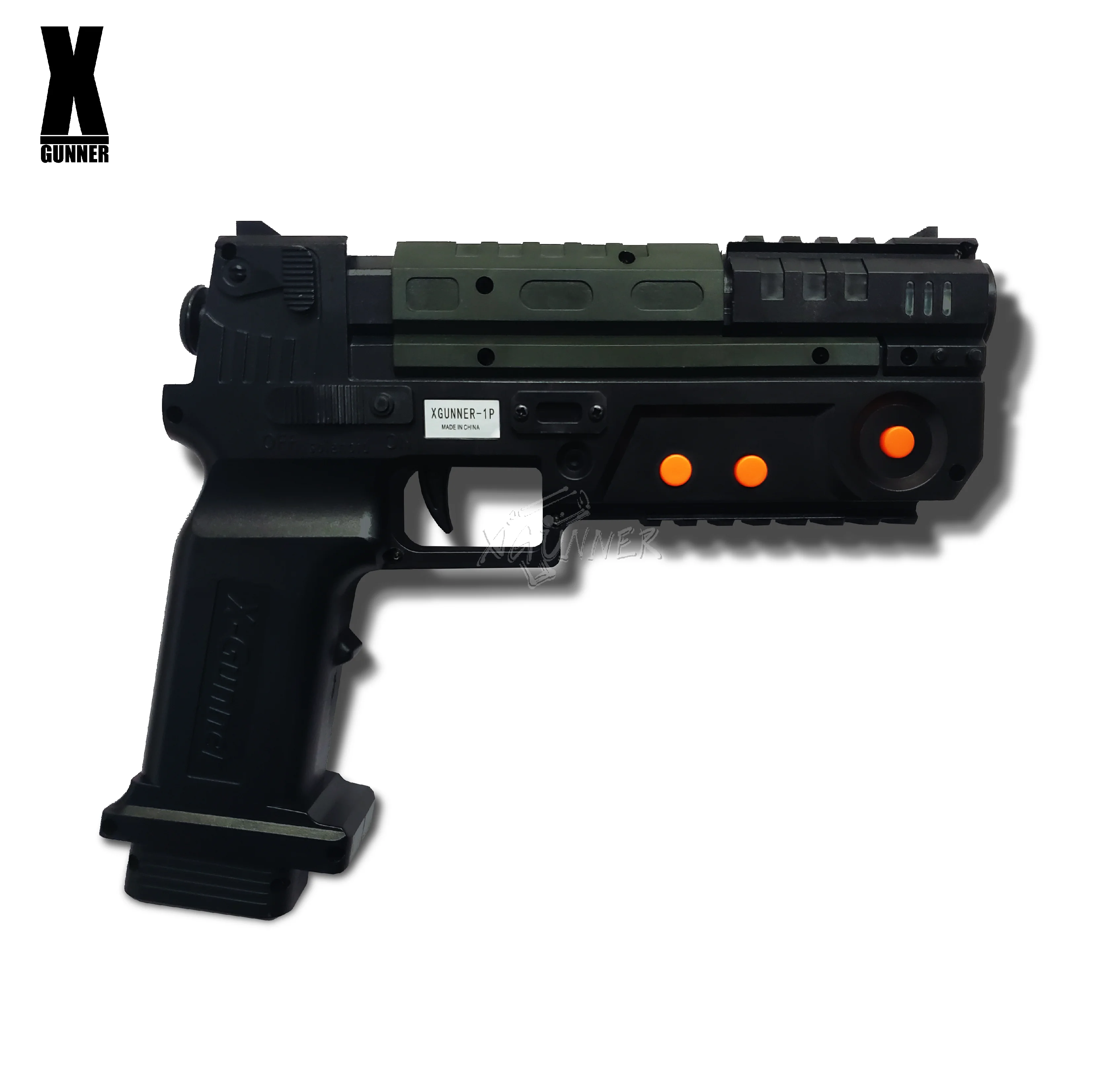 XGUNNER 2.4G wireless gaming light gun，Somatosensory gun