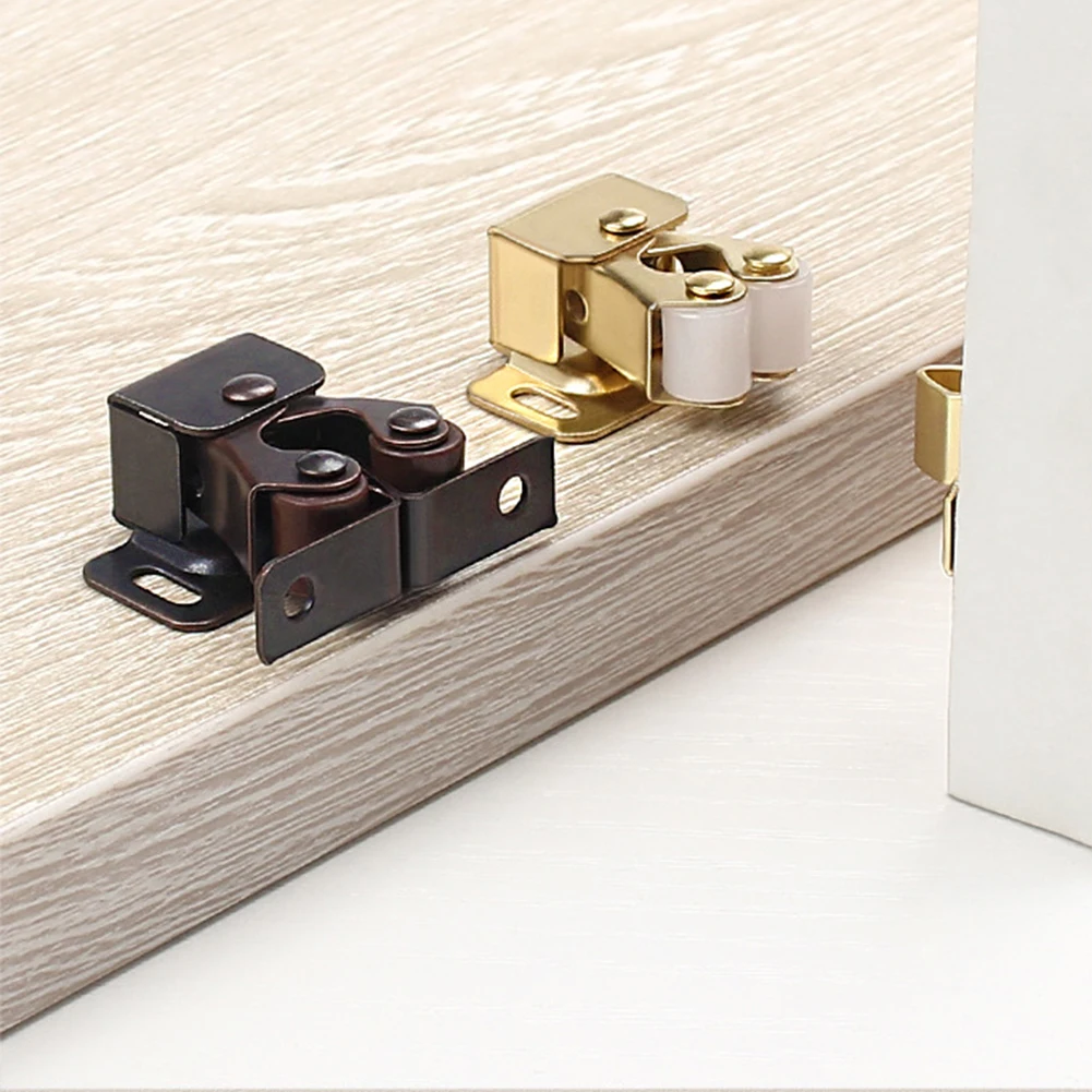 Cabinet Door Spring Buckle Magnetic Suction Door Latch