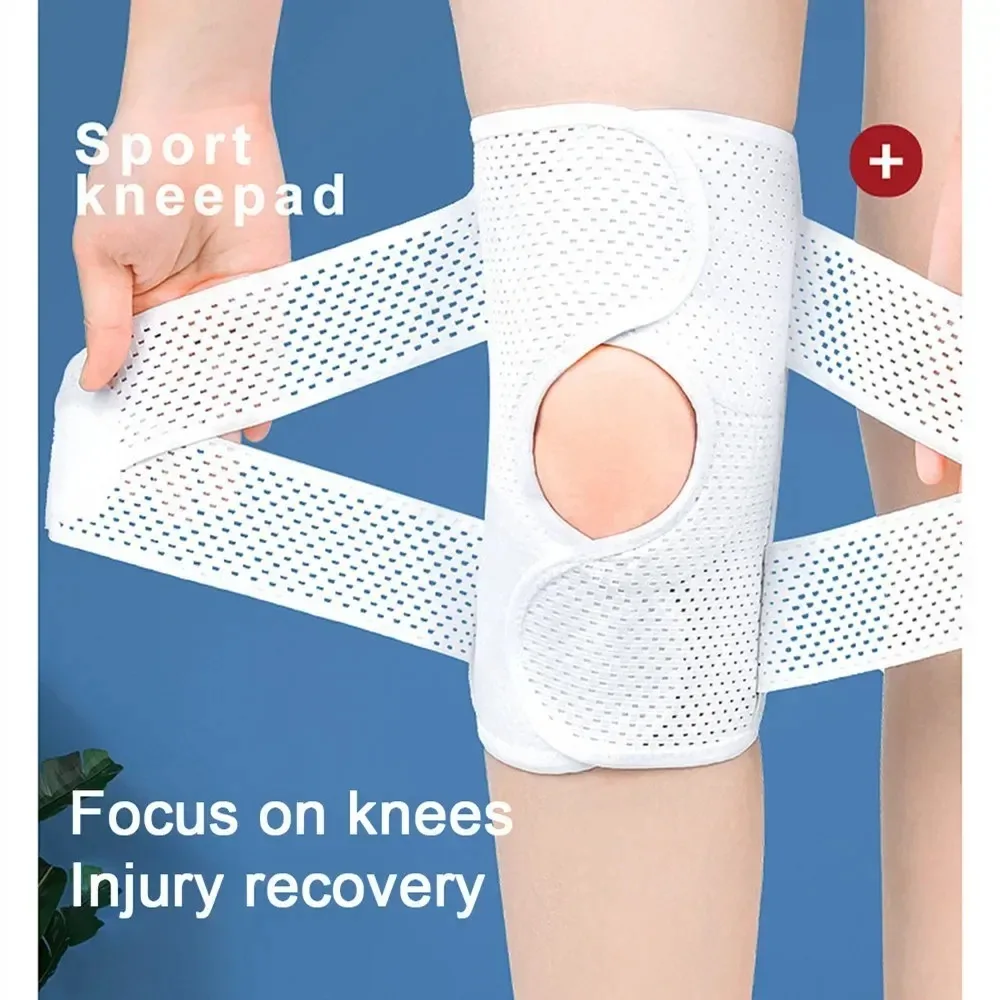 1PCS Elastic Sports Kneepad for Men Women Four Generations Joint Support Pressure Knee Pads Fitness Brace Protector