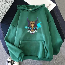 Hoodie Genshin Impact Sweatshirt Vintage Streetwear Women/Men Japanese Anime Clothes Graffiti Style y2k Harajuku Droshopping