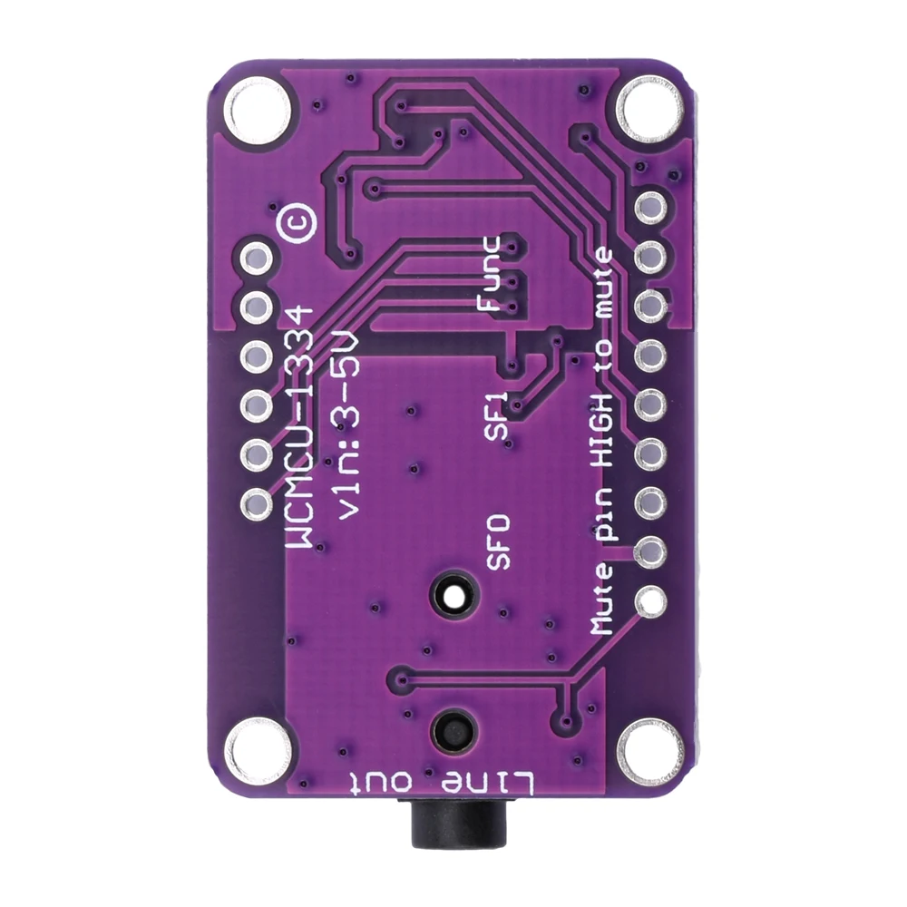 DAC Module 1334 UDA1334A I2S DAC Audio Stereo Decoder Module Board For Arduino 3.3V-5V CJMCU-1334 Stable Performance audio decoder board