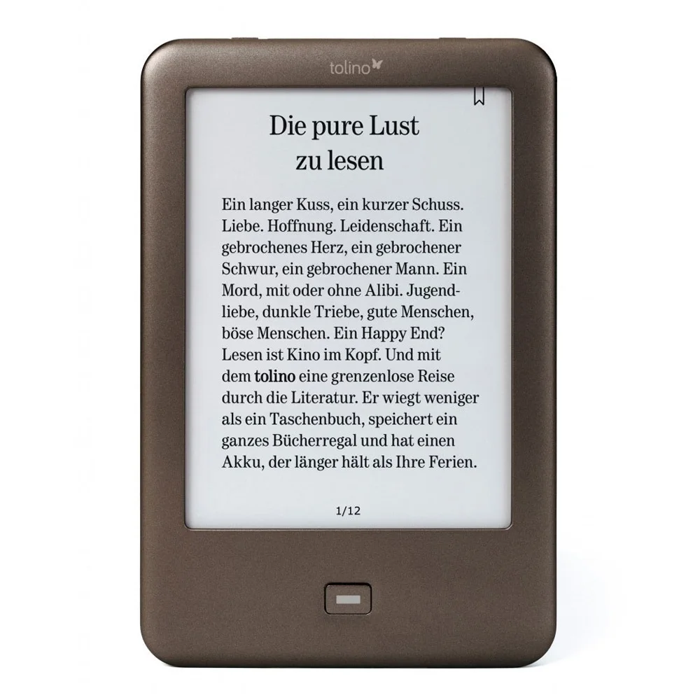 Ebook Reader Tolino Shine/page 6 inch 212PPI