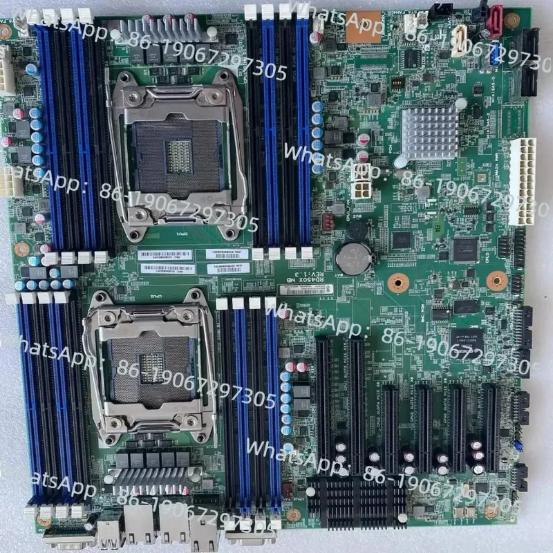 RD450X Anakart Çift X99 Sunucu Anakartı C612 Çip E-ATX, 2680v4 Bağımsız Ekran Desteği