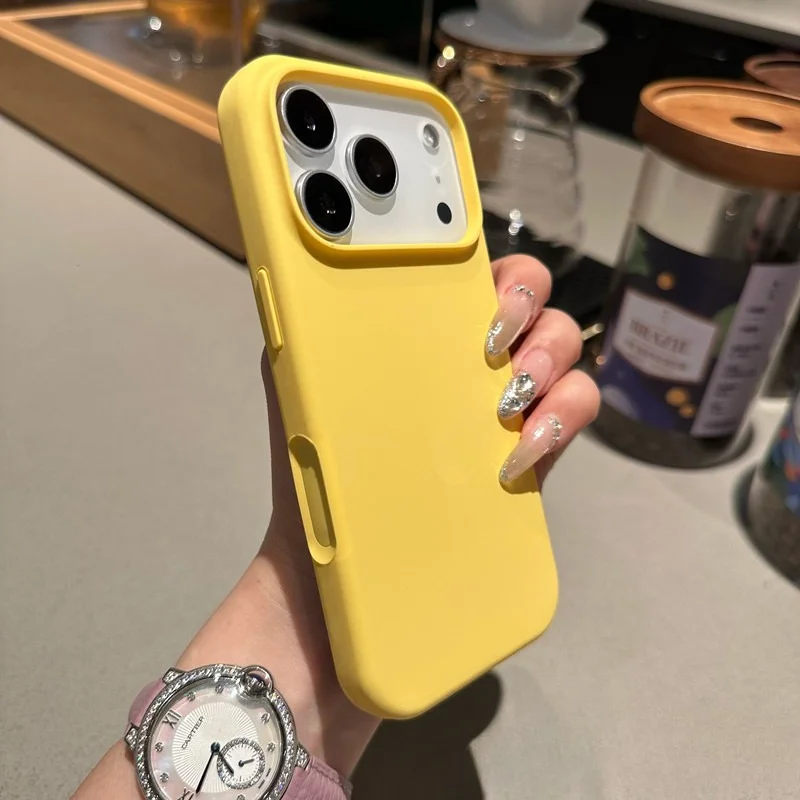 Premium Liquid Silicone Shockproof Candy Color Phone Case - Skin Feel, Enhanced Protection