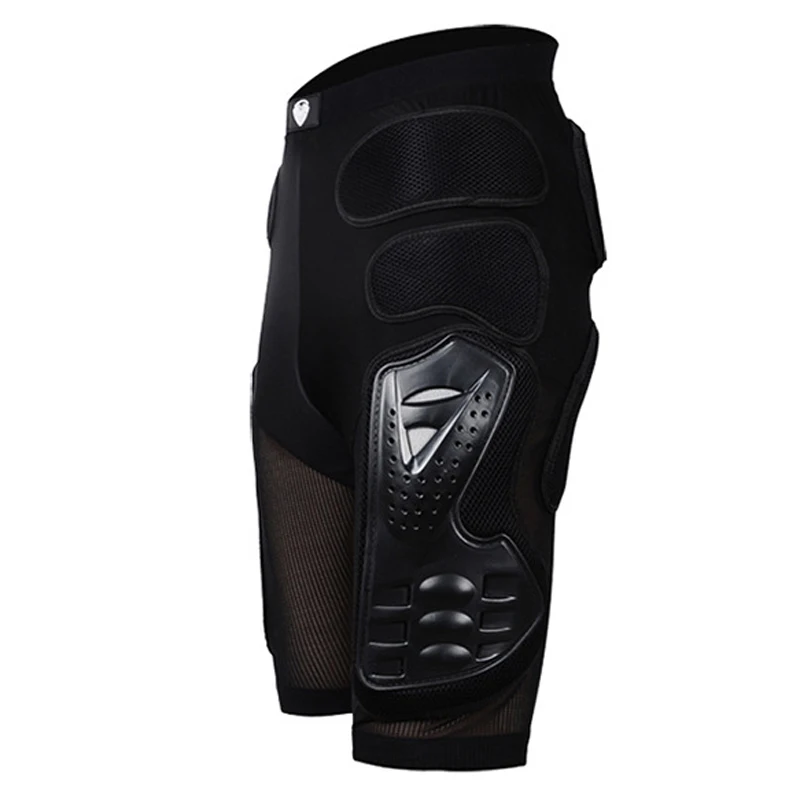 SULAITE Breathable Motocross Knee Protector Motorcycle Armor Shorts Skating Extreme Sport Protective Gear Hip Pad Pants