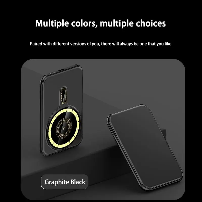 Xiaomi 5000mAh Magnetic Wireless Charger Power Bank Magsafe External Battery Super Fast Charging PowerBank For iPhone 15 16 New