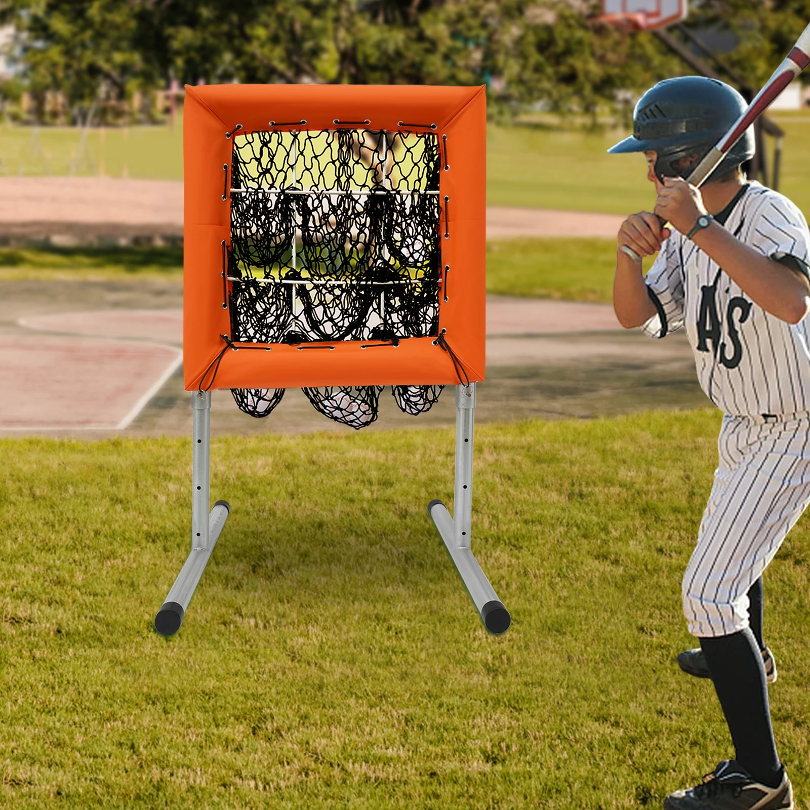 Outdoor Baseball Trainer can Hit Baseball Nets Suitable for Outdoor Training Fields Tennis Courts and Children's Use 1