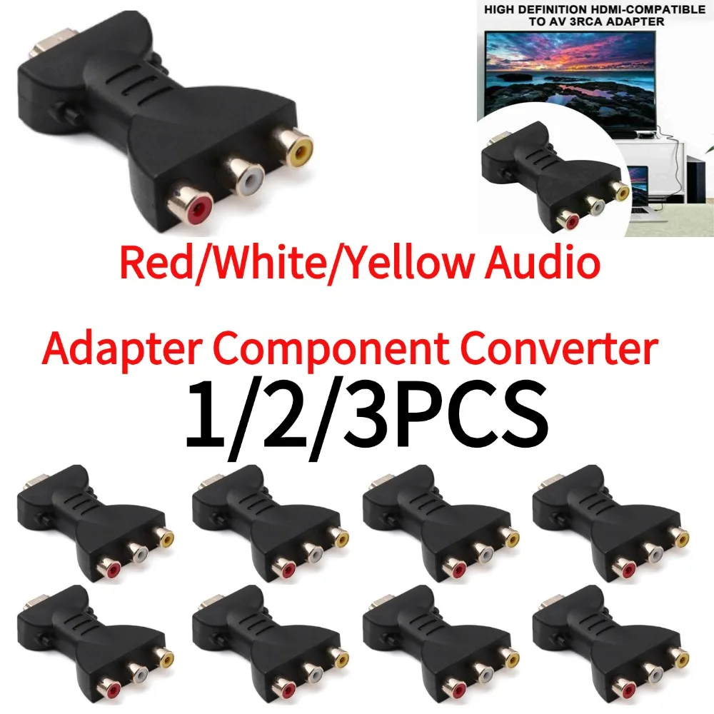 Digital HDMI to RCA Audio-Video Adapter Converter
