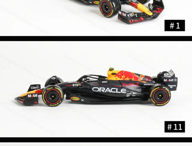 【新品】ブラーゴ　レッドブル　マクラーレン　F1　12台セット　1/43 新品】ブラーゴ レッドブル マクラーレン F1 12台セット 1/43