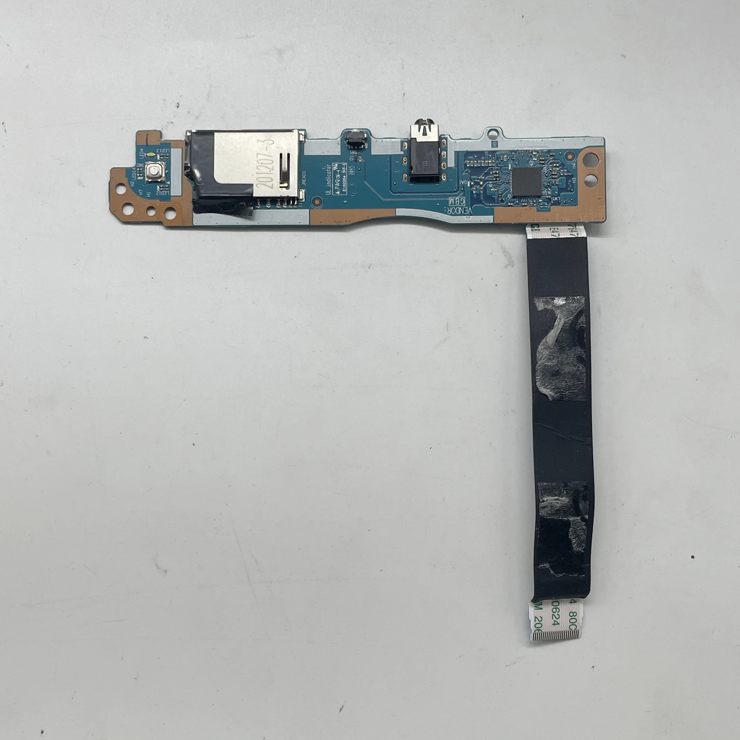 Placa Botão Gs452 Ns-c781 Power com Cabo Interruptor de Interface de Áudio Ideapad 14iml05 14iil05 14itl05 81wa 81wd - Imagem 2