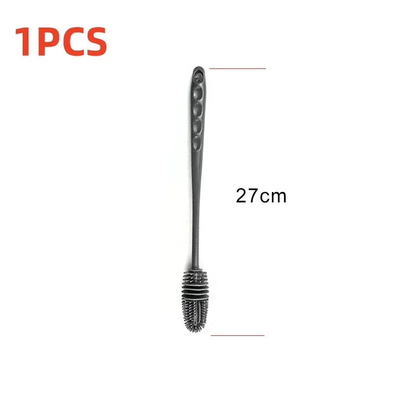 Silicone Long-Handle Bottle and Cup Cleaning Brush