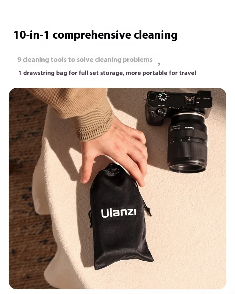 Ulanzi CO72 10-in-1 Camera Clean Kit description image 3
