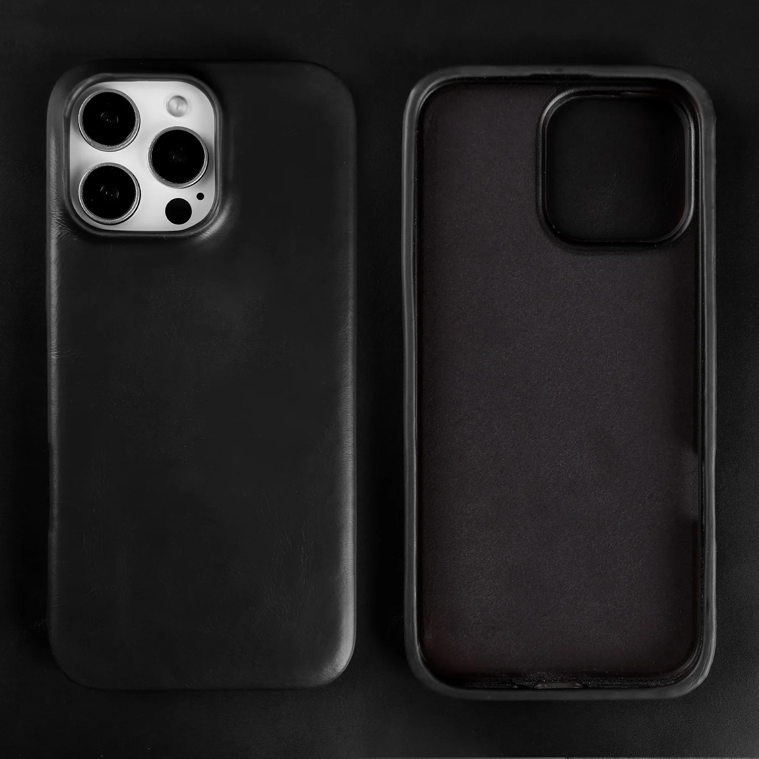 Luxury Vintage Genuine Leather Phone Case - Retro Edition