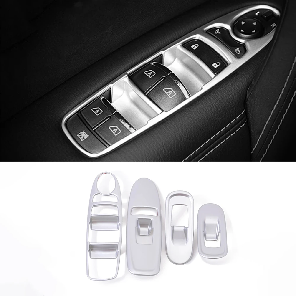 Panel de interruptor de ventana de coche, adornos para nissan patrol y62 2010 2011 2012 2013 2015 2016 2017 2018 2019 2020 2021 2022 auto|Molduras - AliExpress