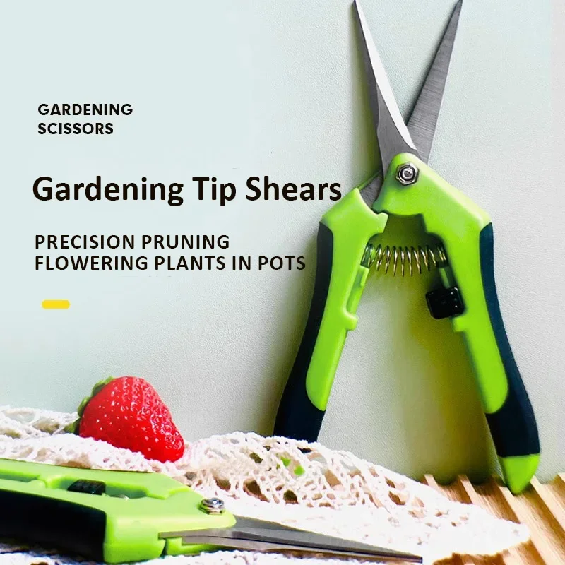 Stainless Steel Garden Pruning Scissors 4