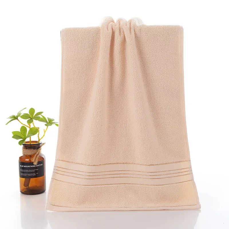 Beach Towel Serviettes Bath Towels Increase Bathroom Accessories Spa Soft Home Big Household Use Textile Water Absorbency Garden 3
