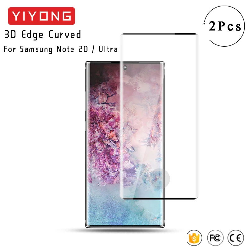 Yiyong 3d Curved Edge Tempered Glass Screen Protector For Samsung
