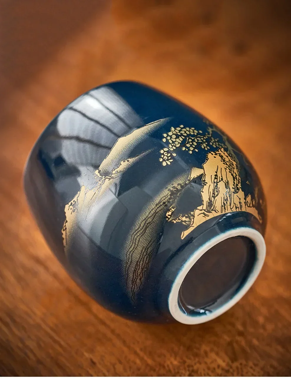 Elegant 180ml Japanese Ceramic Tea Mug