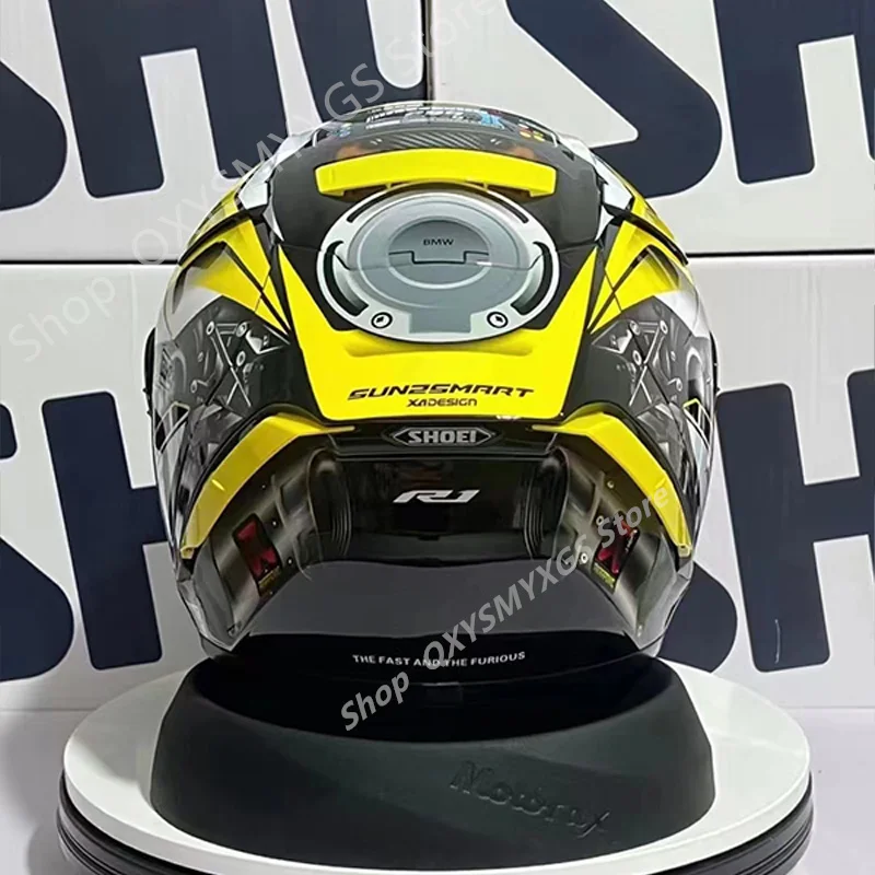 SHOEI-X-Quatorze-Full-Face-Capacete-de-Motocicleta-X14-YZF-R1M-Edi-o ...