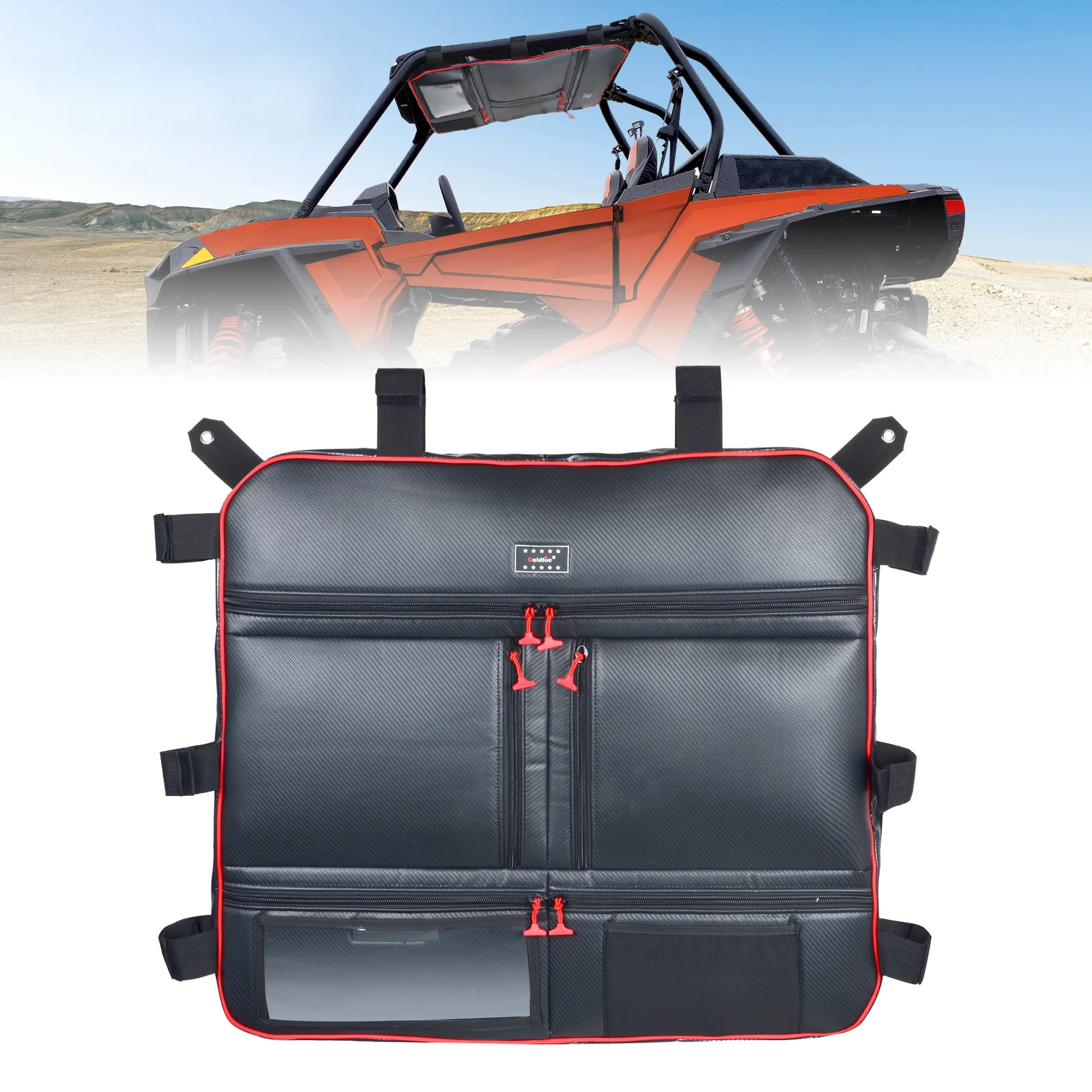 RZR 1000 XP Accessories UTV Overhead Storage Bag Organizer Map Bag Fits
