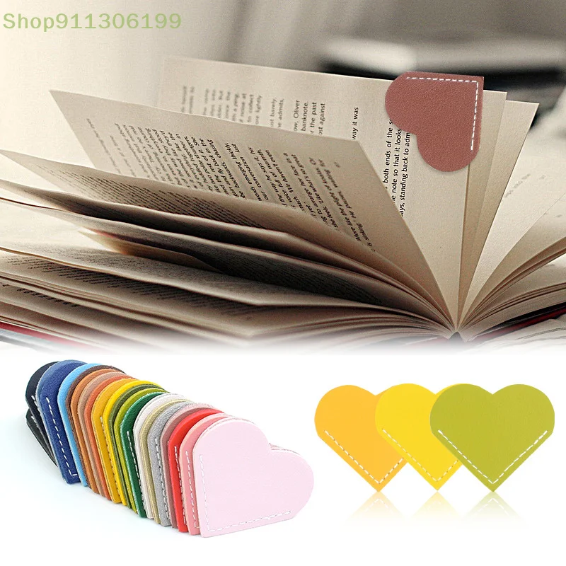 

1 Pack Handcrated Vintage Leather Bookmarks For Book Mini Corner Page Marker Genuine Leather Bookmark For Reader Teacher Gift