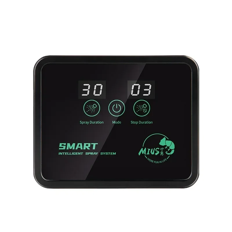 Reptile Intelligent Spray System Fogger Terrarium Humidifier Electronic Timer Automatic Mist Rain Forest Kit Control Sprinkler 4