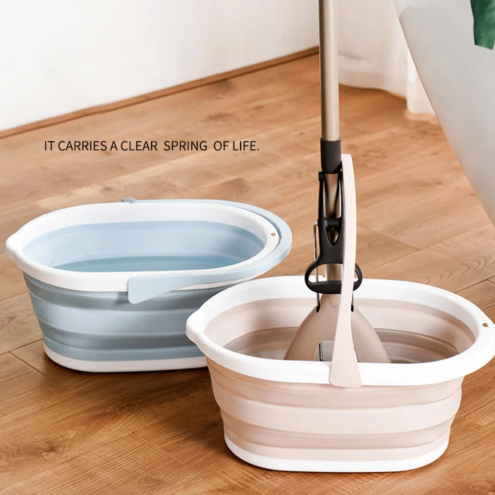 1pc Pp+tpr Foldable Mop Bucket