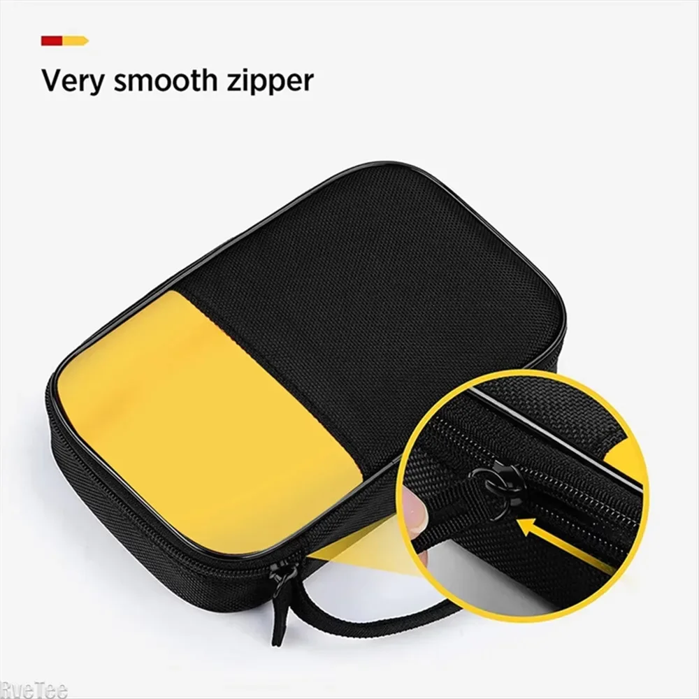 Premium Zippered Soft Carrying Case with Smooth Zipper and Thick Wrist Strap