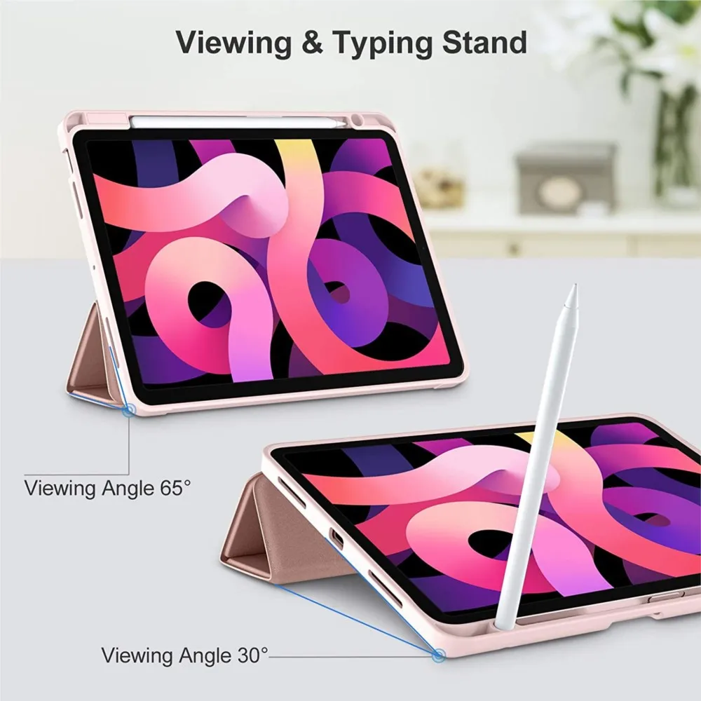 Smart Tablet Case with Pencil Holder