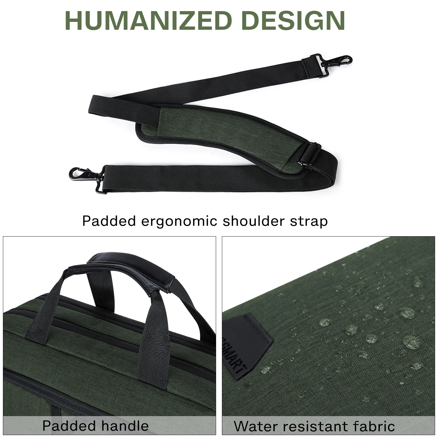 Grande Expansível 17.3 Polegada Bolsa para Portátil Case Bagsmart Computador à Prova Impermeável Água Bolsa de Ombro Notebook Luva Bolsa Antiroubo Maleta - Imagem 2