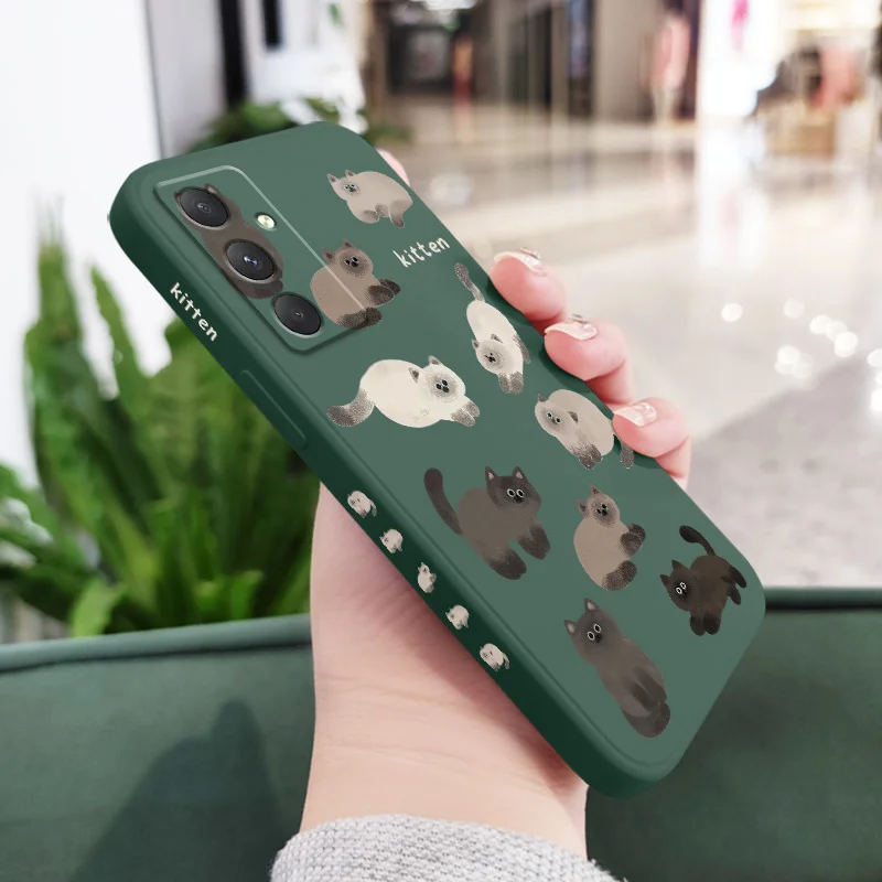 Color Changing Cat Phone Case Cover - Vibrant & Fun Design