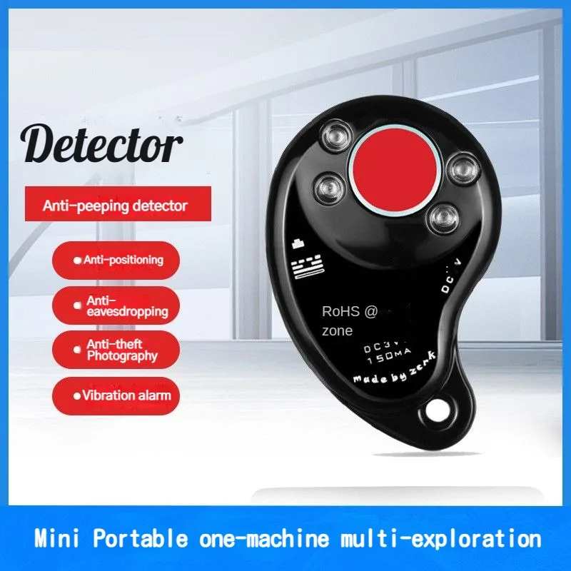 

XLaser Anti Peeping Detector Laser Anti Stealing Camera Detector Stroboscopic Key Switch LED Infrared Scanning High Sensitivity