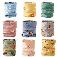 New Cotton Baby Scarf Autumn Spring Snood Children Scarf Boy Girl Scarf Kids Child Neck O Ring Scarves Collar Warm Neckerchief 2