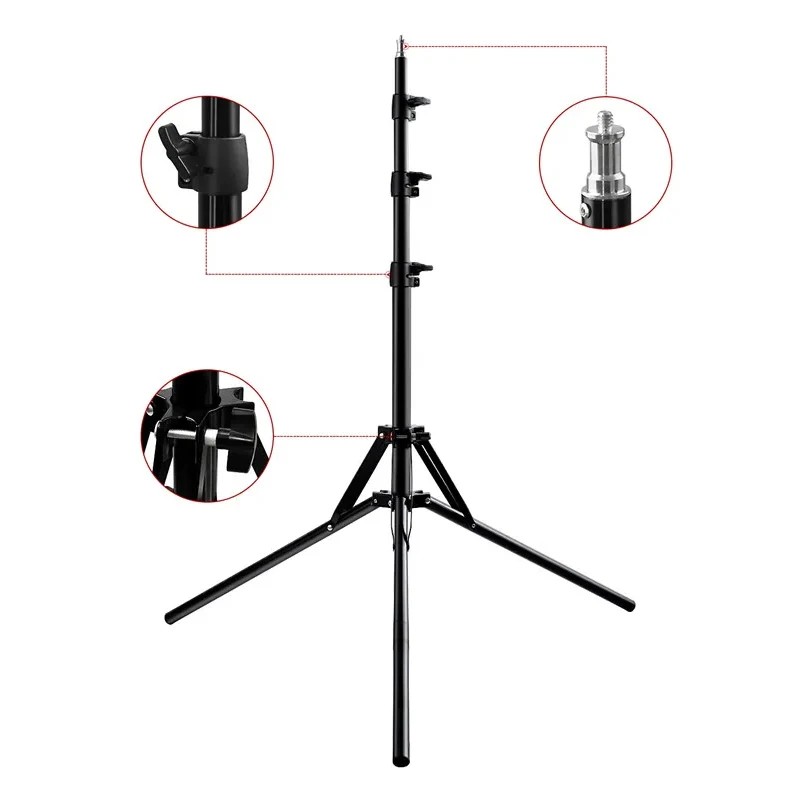 2M Stand tripod folding for softbox photo video lighting flashgun lamps umbrella