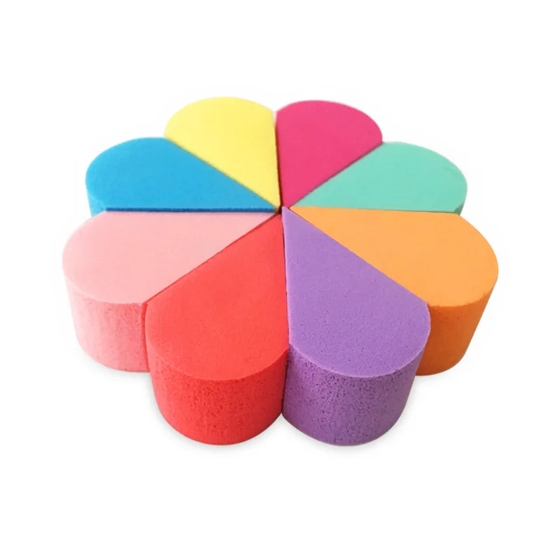 Body Painting Sponges for Kids High Density Reusable Face Paint Sponges Pack for Art Work Makeup Facepaint Graffiti Craft 2