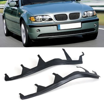 Car Front Upper Headlight Strips For BMW E46 325i 2002-2005 Trims Headlight Cover Sealing Strip Gasket 63126921859 63126921860 1