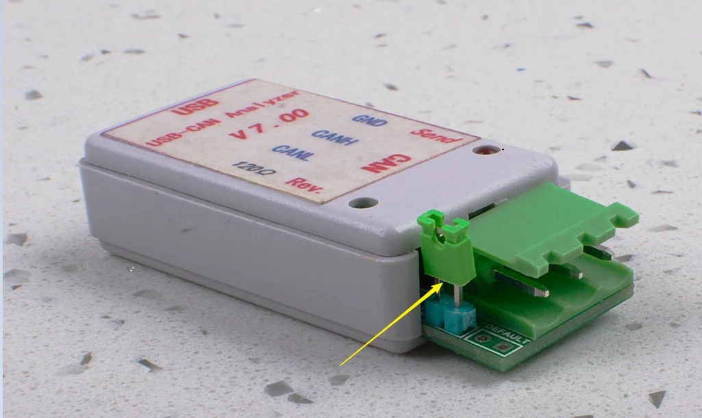 USB to CAN Analyzer Adapter (V8.00) with USB Cable, Collect CAN-BUS Data, Suppor