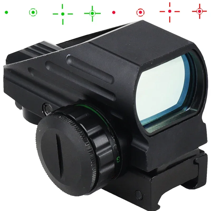 

Tactical Red Dot Sight Hunting Rifle Reflex Scope Airsoft Glock Holographic Shooting Riflescope for Picatinny Weaver Rail