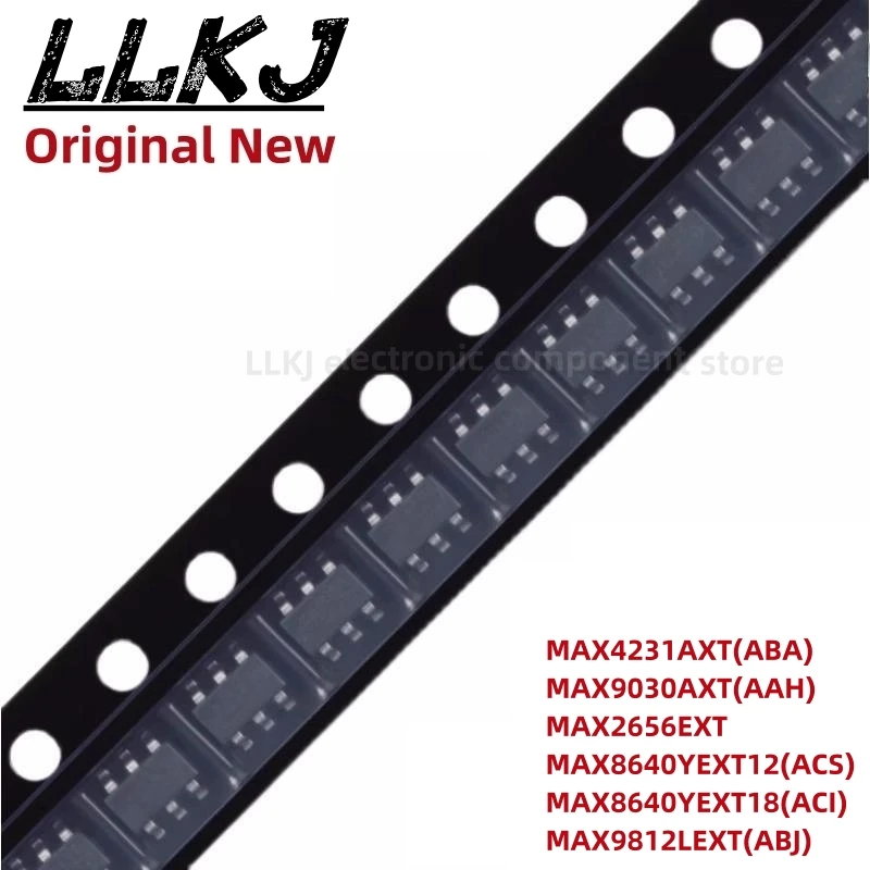 

Набор микросхем MAX4231 9030AXT 2656EXT 8640YEXT12 18 9812LEXT + T SOT23-6, 1 шт.