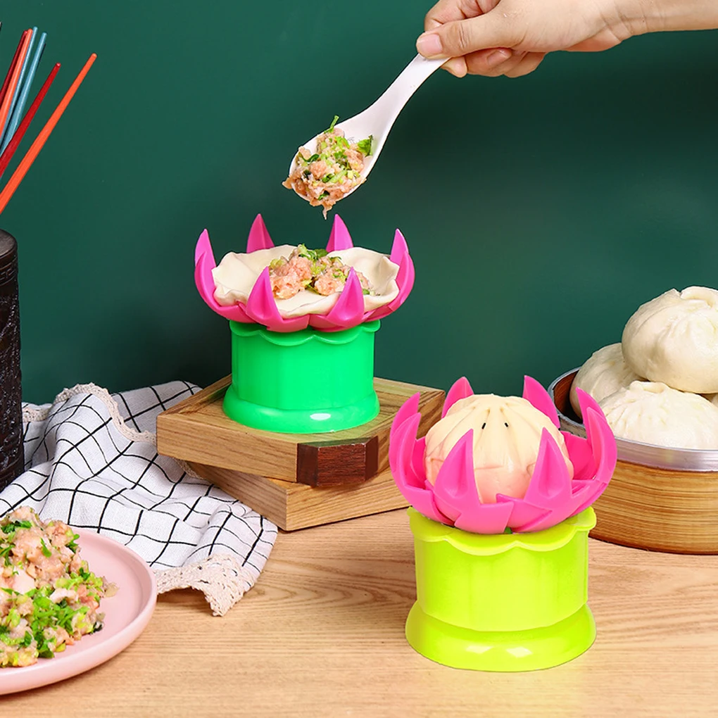 

DIY Chinese Baozi Mold Manual Baking Pastry Tool Pie Dumpling Maker Steamed Stuffed Bun Making Mould Kitchen DIY Shaping Tool