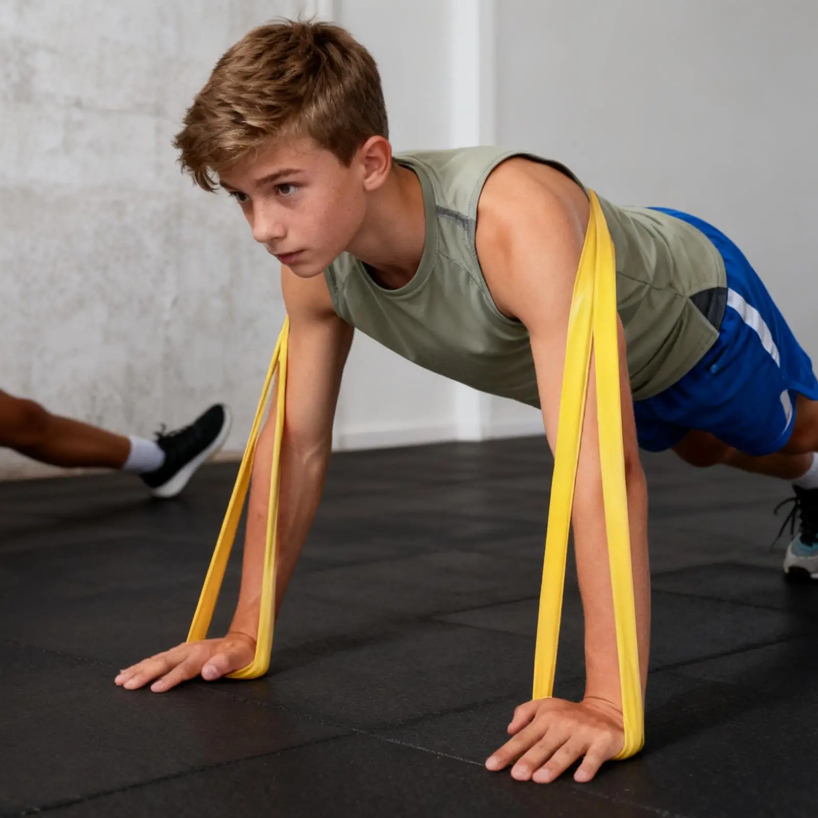 Enhanced Fitness Resistance Band for Training and Home Gym Workouts