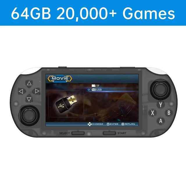 SF3000 Portable Handheld Game Player 4.5 Inch IPS Screen Retro
